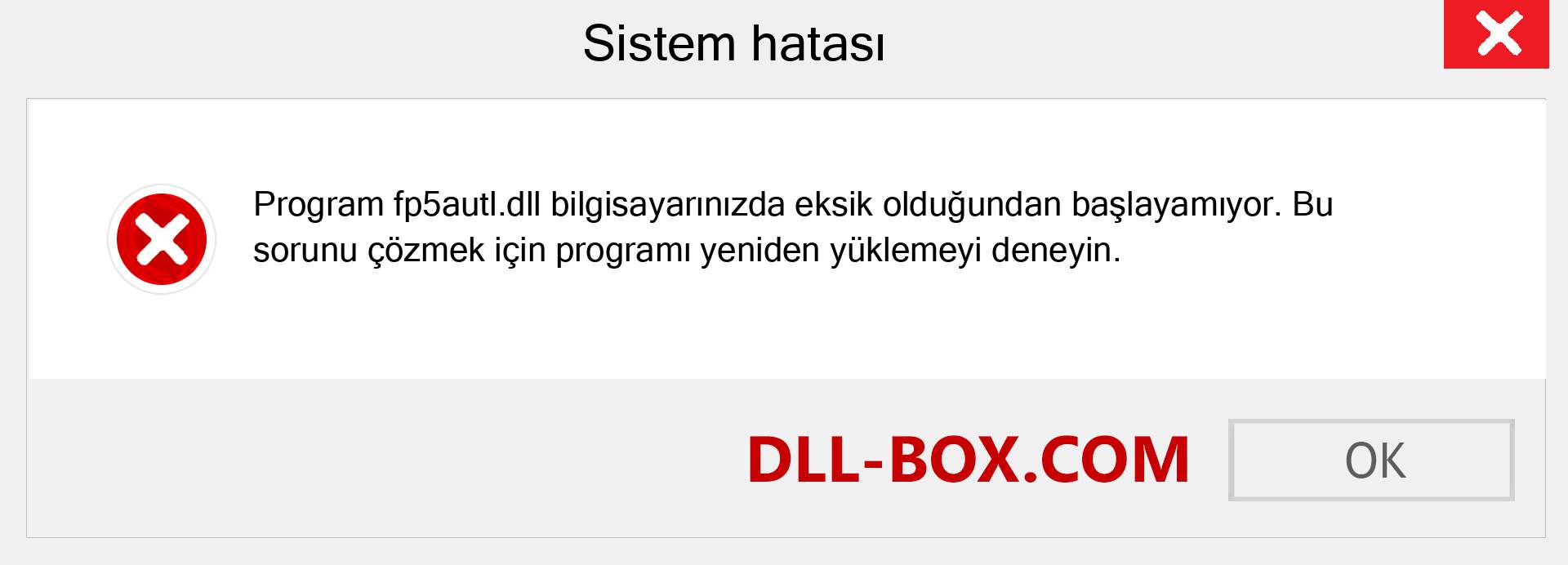 fp5autl.dll dosyası eksik mi? Windows 7, 8, 10 için İndirin - Windows'ta fp5autl dll Eksik Hatasını Düzeltin, fotoğraflar, resimler